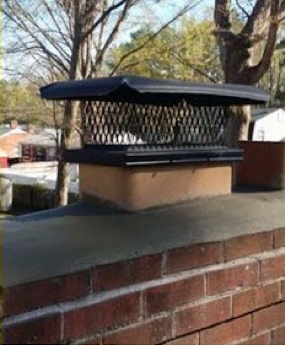 After flue damage and masonry repair - project 4